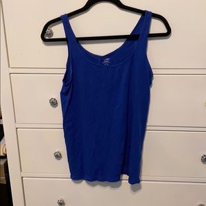 Old Navy Fitted Blue Tank
